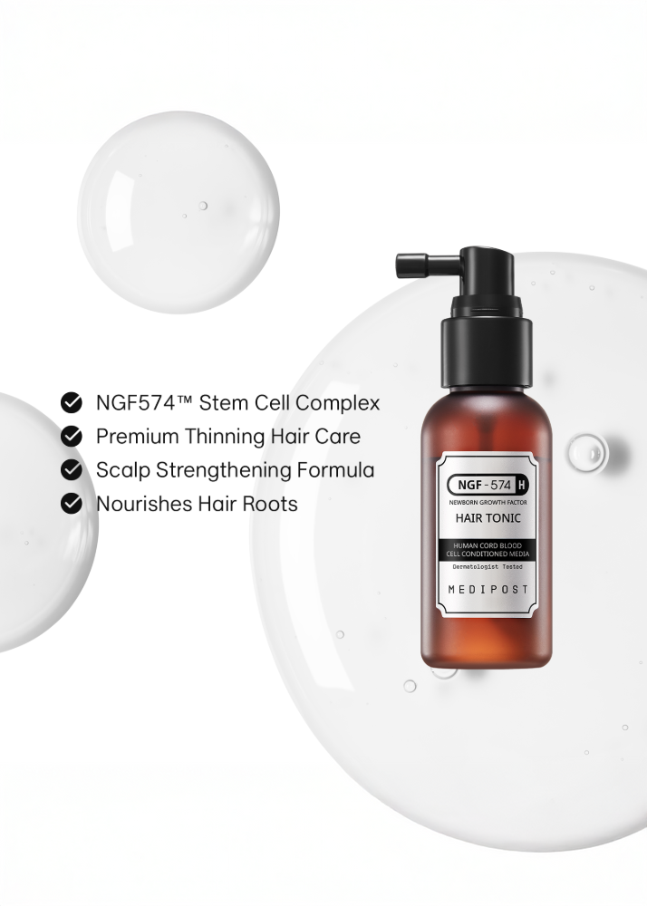 Celonia 574H Hair Tonic with product features listed
