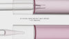 Minimalist skincare concept with elegant pink serum ampoules and text: At Celino, skincare isn’t just applied — it’s trusted
